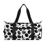 Hockey Puck Pattern Print Gym Bag