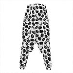 Hockey Puck Pattern Print Hammer Pants