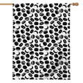 Hockey Puck Pattern Print House Flag