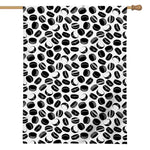 Hockey Puck Pattern Print House Flag