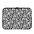 Hockey Puck Pattern Print Laptop Sleeve