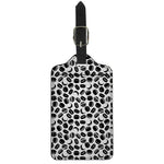 Hockey Puck Pattern Print Luggage Tag