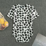 Hockey Puck Pattern Print Men's Bodysuit