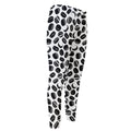 Hockey Puck Pattern Print Men's Compression Pants