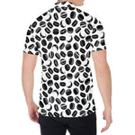 Hockey Puck Pattern Print Men's Shirt