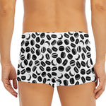 Hockey Puck Pattern Print Men's Short Boxer Briefs