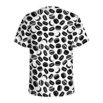 Hockey Puck Pattern Print Men's Sports T-Shirt