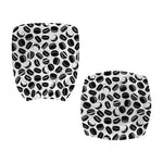 Hockey Puck Pattern Print Office Chair Cover