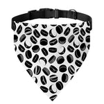 Hockey Puck Pattern Print Over The Collar Dog Bandana
