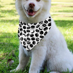 Hockey Puck Pattern Print Over The Collar Dog Bandana