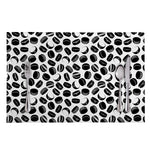 Hockey Puck Pattern Print Placemat