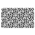 Hockey Puck Pattern Print Polyester Doormat