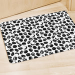 Hockey Puck Pattern Print Polyester Doormat