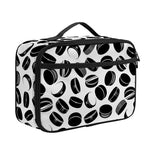 Hockey Puck Pattern Print Portable Lunch Bag