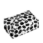 Hockey Puck Pattern Print Rectangle Tissue Box Cover