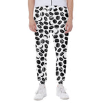 Hockey Puck Pattern Print Scuba Joggers