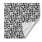 Hockey Puck Pattern Print Silk Bandana