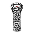 Hockey Puck Pattern Print Single Neoprene Wine Tote