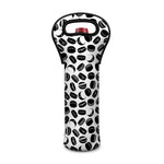 Hockey Puck Pattern Print Single Neoprene Wine Tote