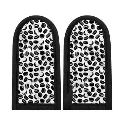 Hockey Puck Pattern Print Skillet Handle Cover