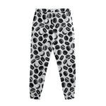 Hockey Puck Pattern Print Sweatpants
