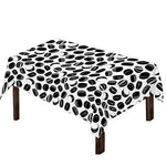 Hockey Puck Pattern Print Tablecloth