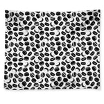 Hockey Puck Pattern Print Tapestry