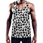 Hockey Puck Pattern Print Training Tank Top