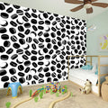 Hockey Puck Pattern Print Wall Sticker