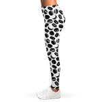 Hockey Puck Pattern Print Women's Leggings