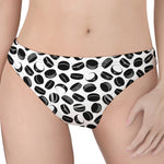 Hockey Puck Pattern Print Women's Thong