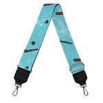 Hockey Stick And Puck Pattern Print Bag Strap