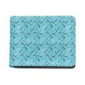 Hockey Stick And Puck Pattern Print Bifold Wallet