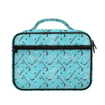 Hockey Stick And Puck Pattern Print Briefcase Bible Bag