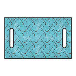 Hockey Stick And Puck Pattern Print Golf Cart Seat Cover