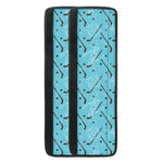 Hockey Stick And Puck Pattern Print Refrigerator Handle Covers