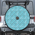 Hockey Stick And Puck Pattern Print Tire Cover With Camera Hole
