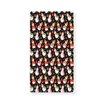 Holiday Snowman Pattern Print Baby Crib Sheet