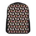 Holiday Snowman Pattern Print Casual Backpack