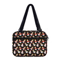 Holiday Snowman Pattern Print Double Strap Bible Bag