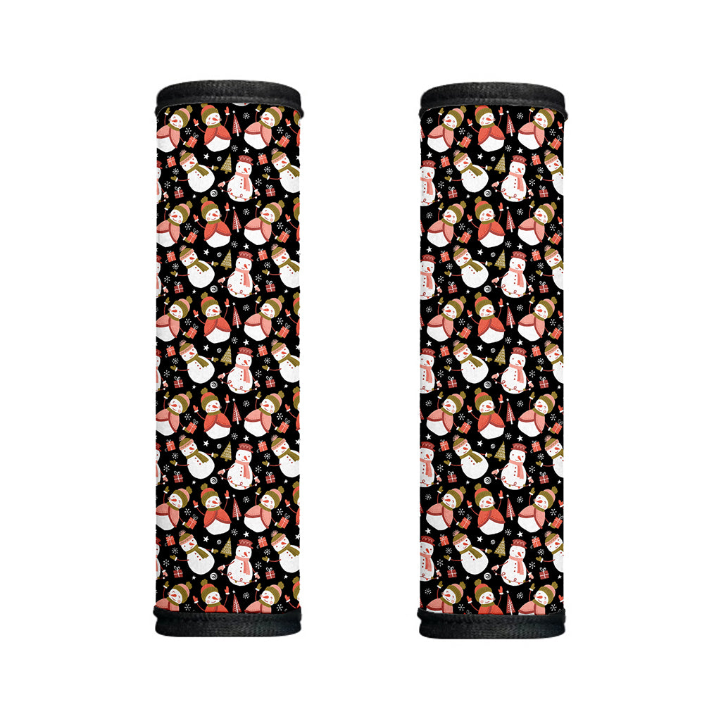Holiday Snowman Pattern Print Handle Covers
