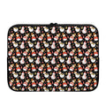 Holiday Snowman Pattern Print Laptop Sleeve