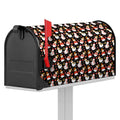 Holiday Snowman Pattern Print Mailbox Cover
