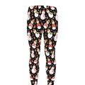 Holiday Snowman Pattern Print Men's Leggings