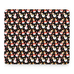 Holiday Snowman Pattern Print Mouse Pad