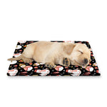 Holiday Snowman Pattern Print Pet Cooling Mat Cover