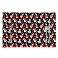 Holiday Snowman Pattern Print Placemat