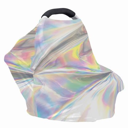 Holographic Art Print Baby Seat Cover