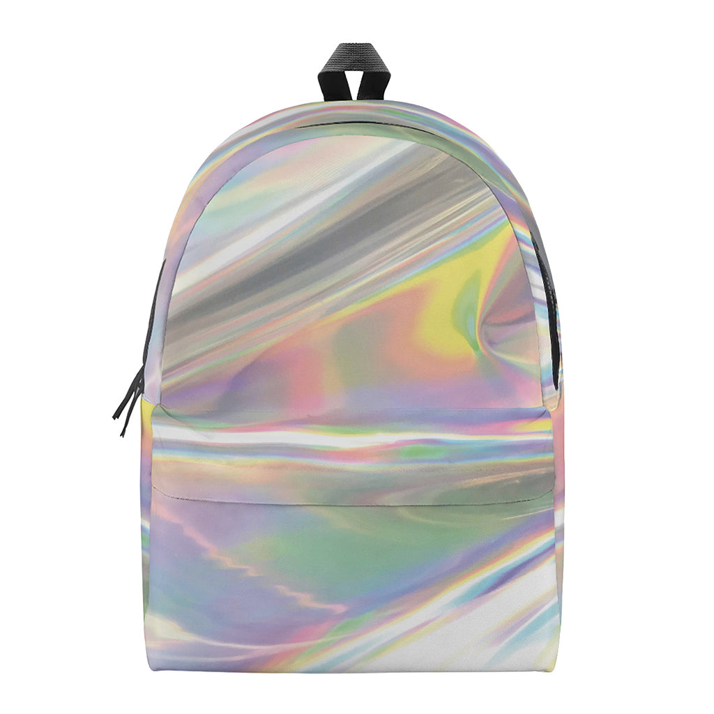 Holographic Art Print Backpack