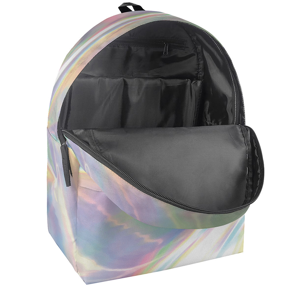 Holographic Art Print Backpack